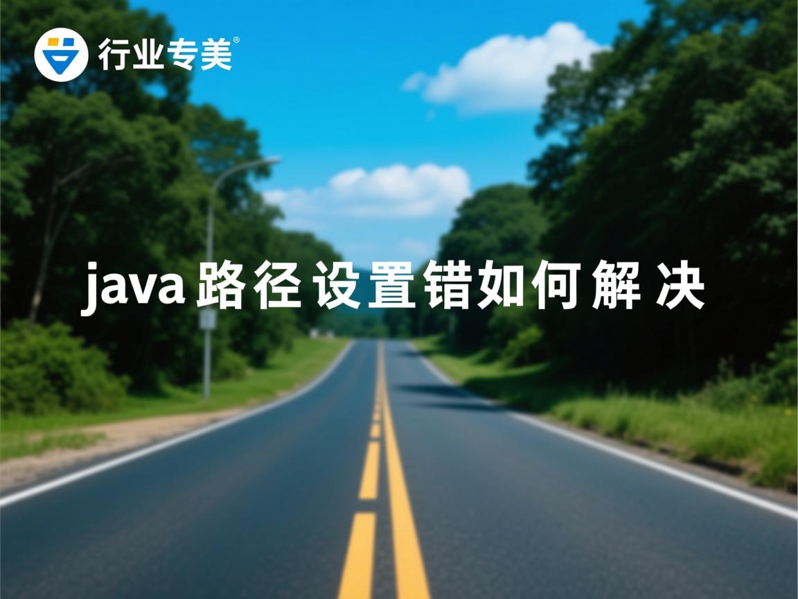 Java路径设置错误如何解决  第3张 Java路径设置错误如何解决  第3张