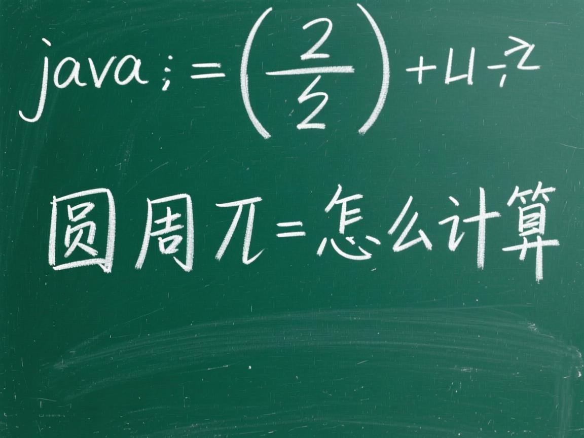 java中圆周率怎么计算  第3张 java中圆周率怎么计算  第3张