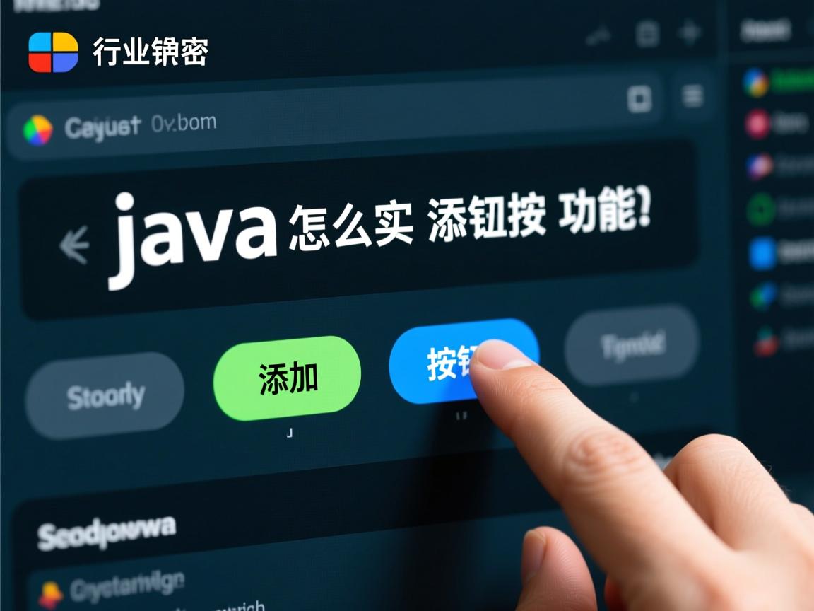 java怎么实现添加按钮功能  第1张 java怎么实现添加按钮功能  第1张