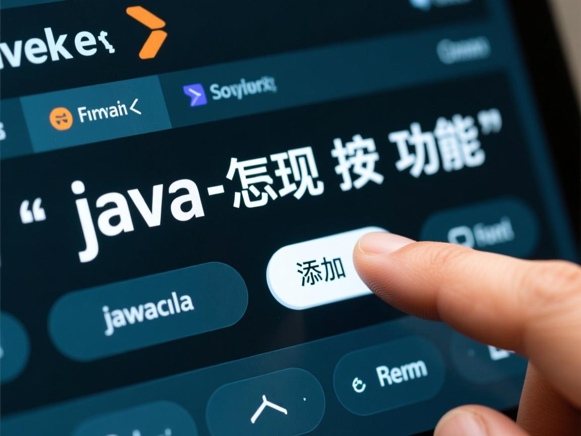 java怎么实现添加按钮功能  第3张 java怎么实现添加按钮功能  第3张
