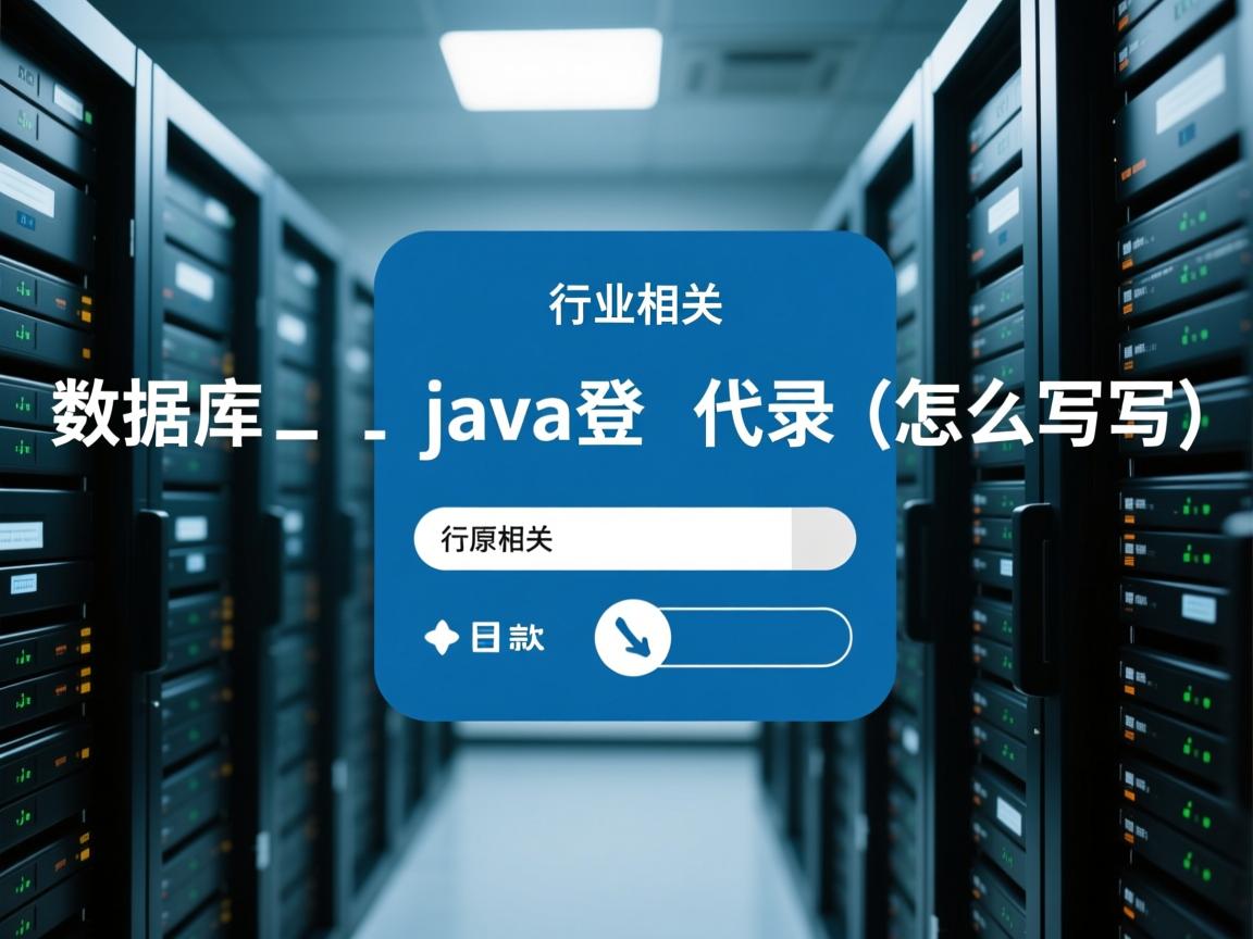 数据库 java登录代码怎么写  第3张 数据库 java登录代码怎么写  第3张