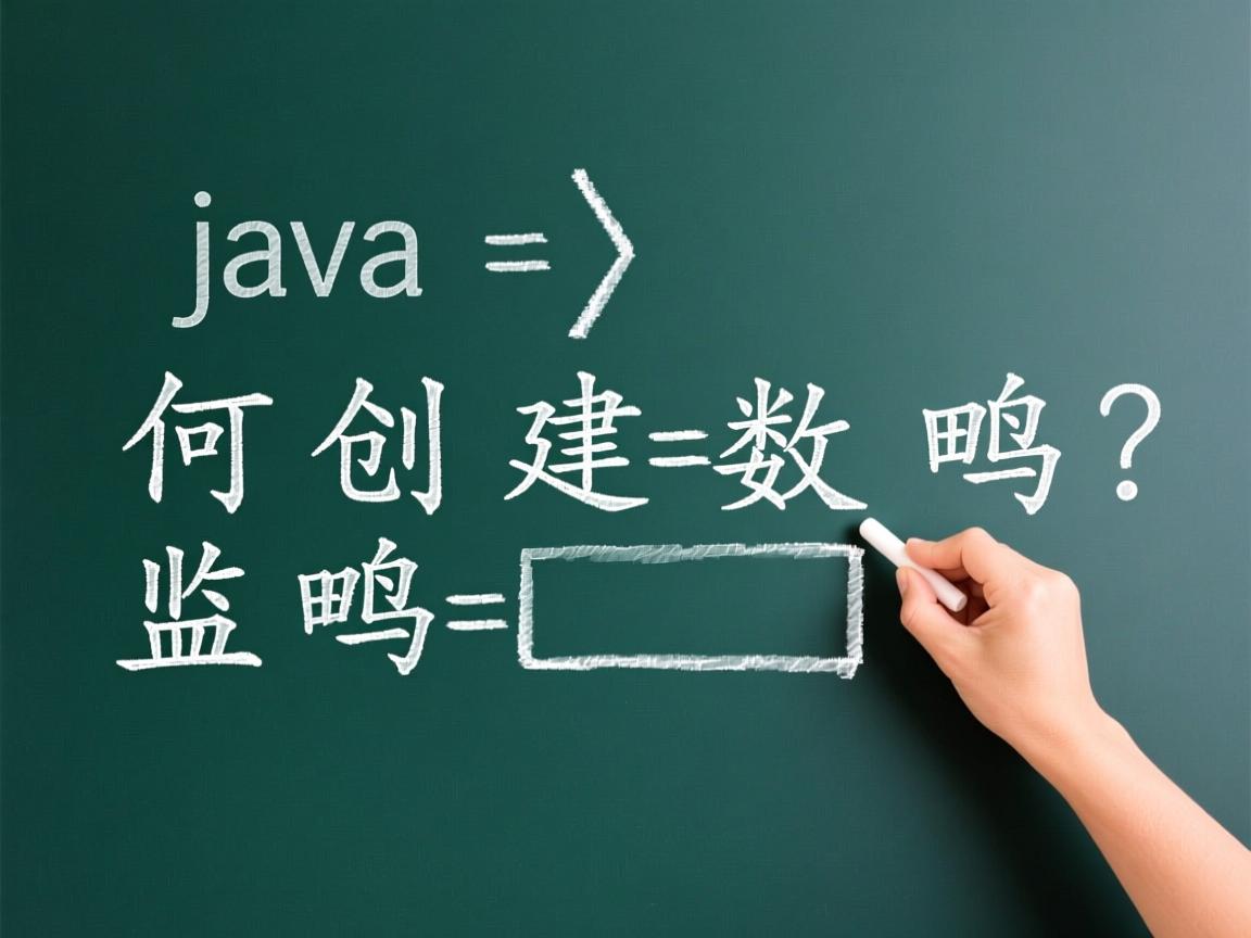 Java如何创建数组?
