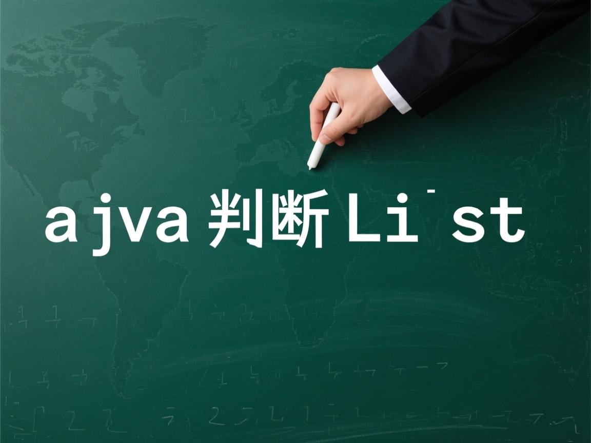 java中怎么判断List  第2张 java中怎么判断List  第2张