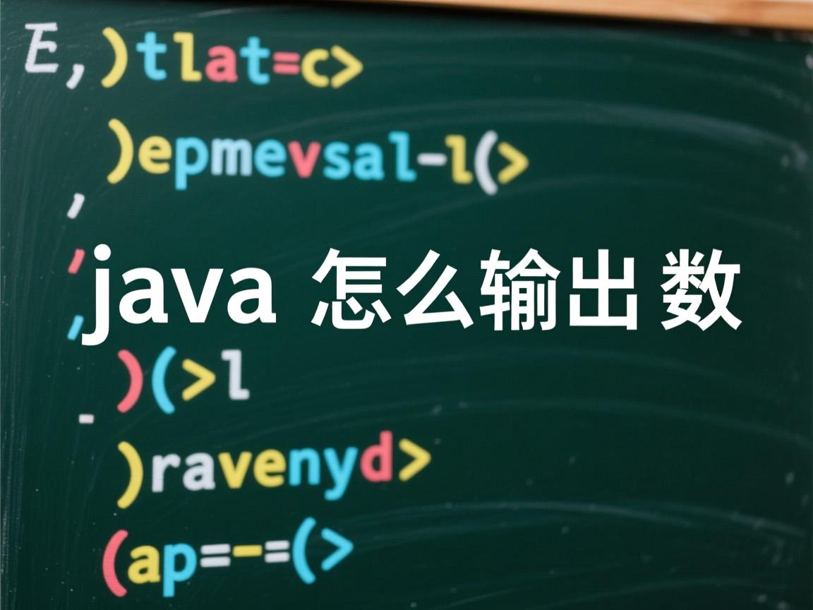 java怎么输出数