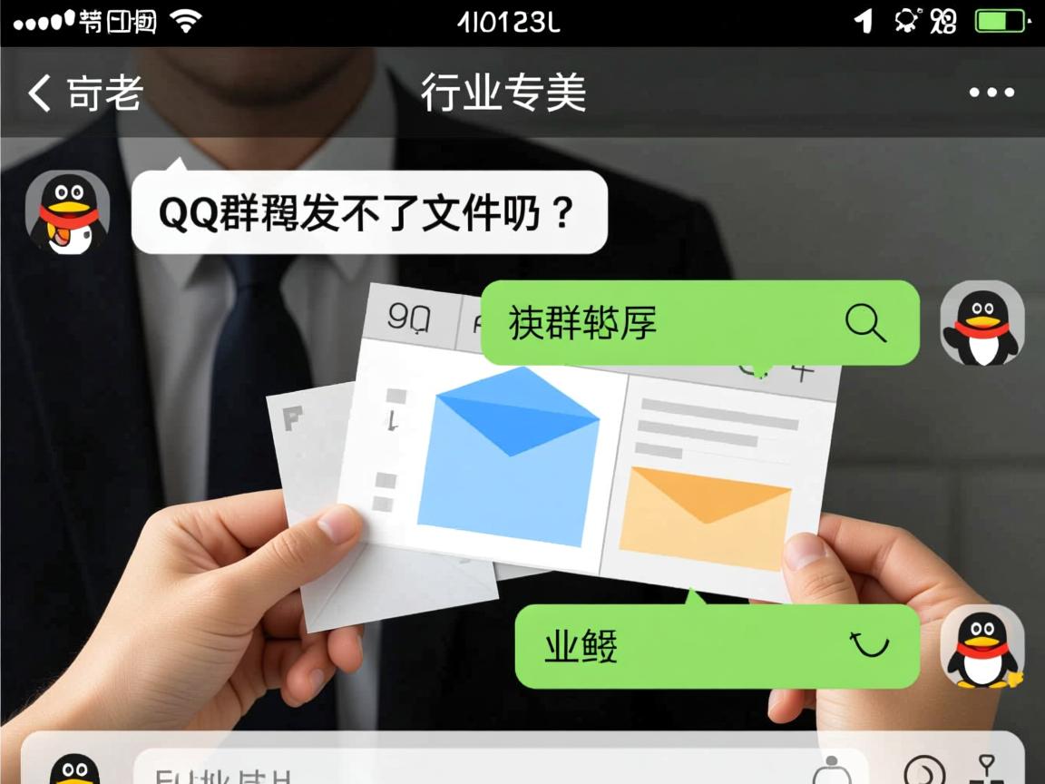 为什么在qq群里发不了文件呢  第1张 为什么在qq群里发不了文件呢  第1张