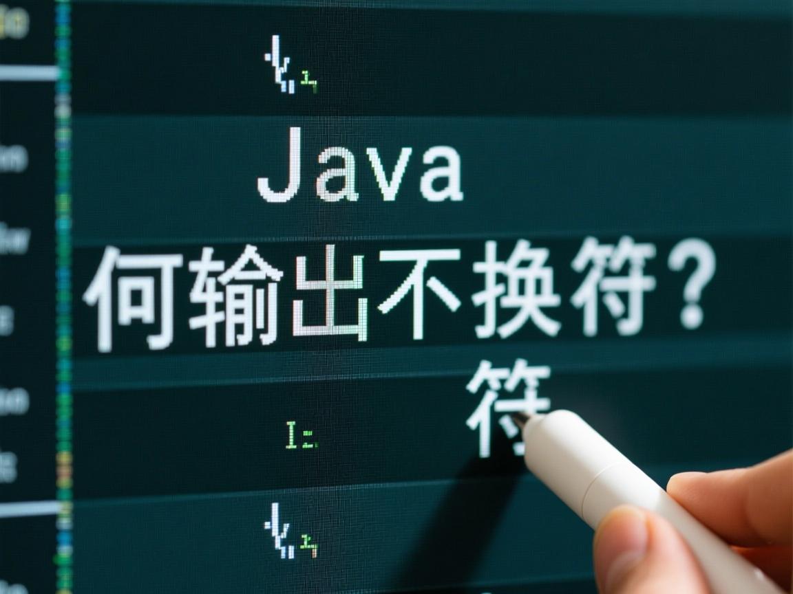 Java如何输出不换行符?  第2张 Java如何输出不换行符?  第2张