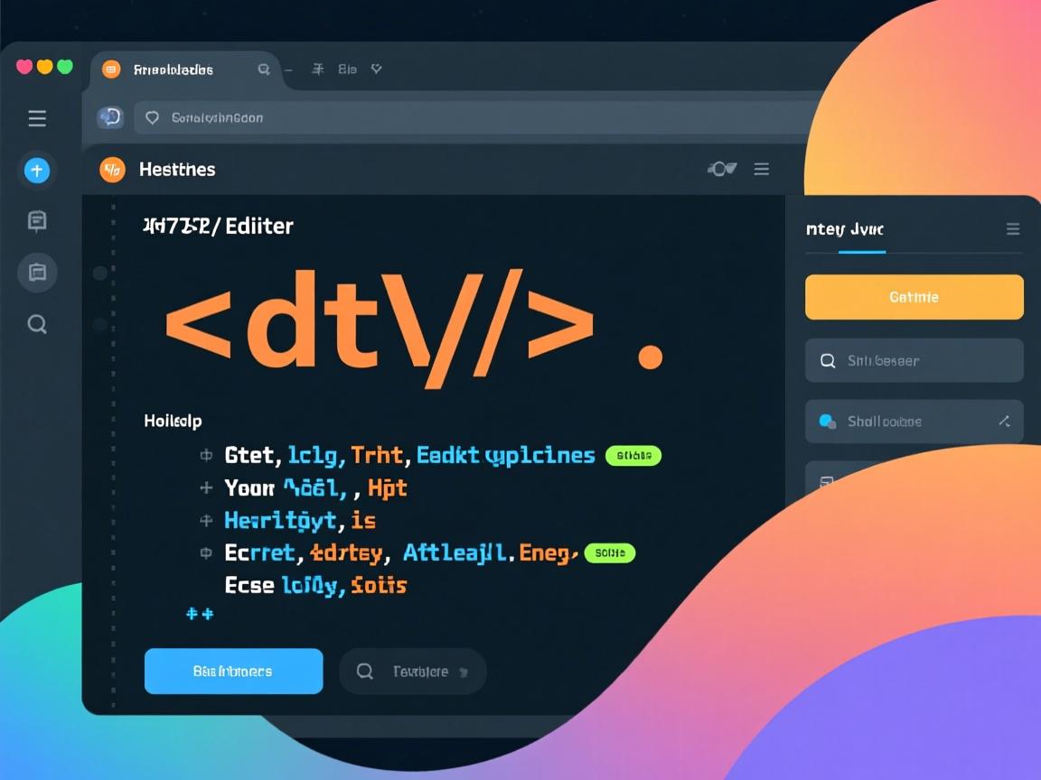 html格式的如何编辑器  第3张 html格式的如何编辑器  第3张