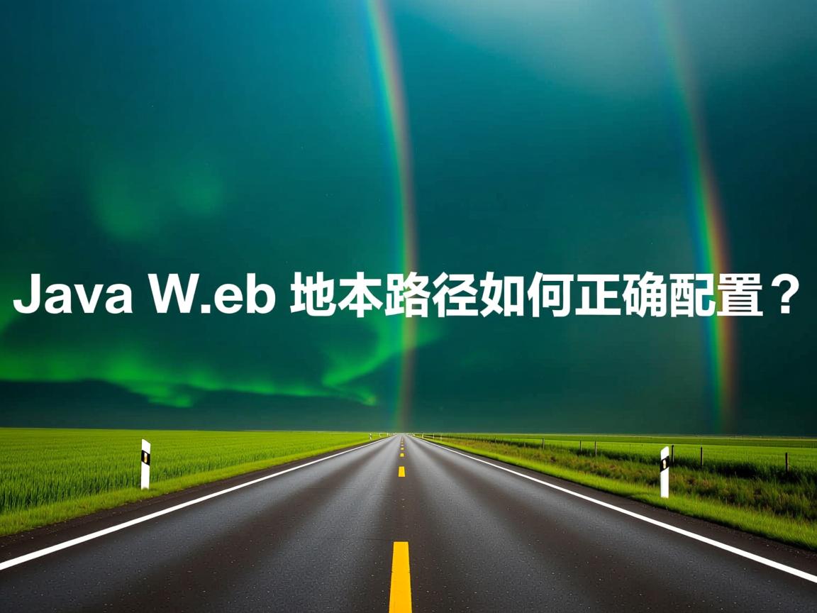 JavaWeb本地路径如何正确配置?  第1张 JavaWeb本地路径如何正确配置?  第1张