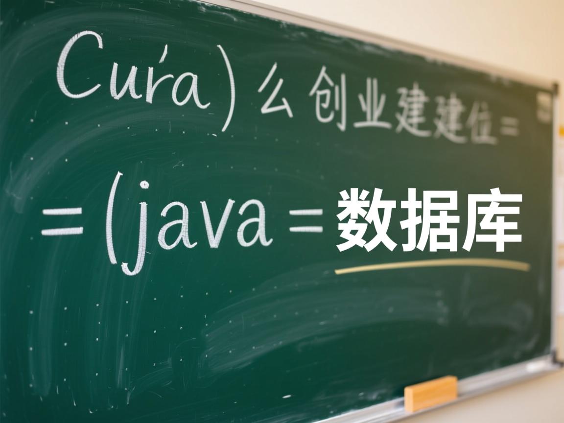 怎么创建一个java数据库  第1张 怎么创建一个java数据库  第1张