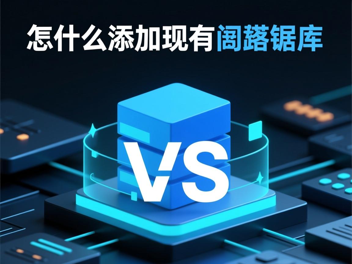 vs怎么添加现有数据库  第3张 vs怎么添加现有数据库  第3张