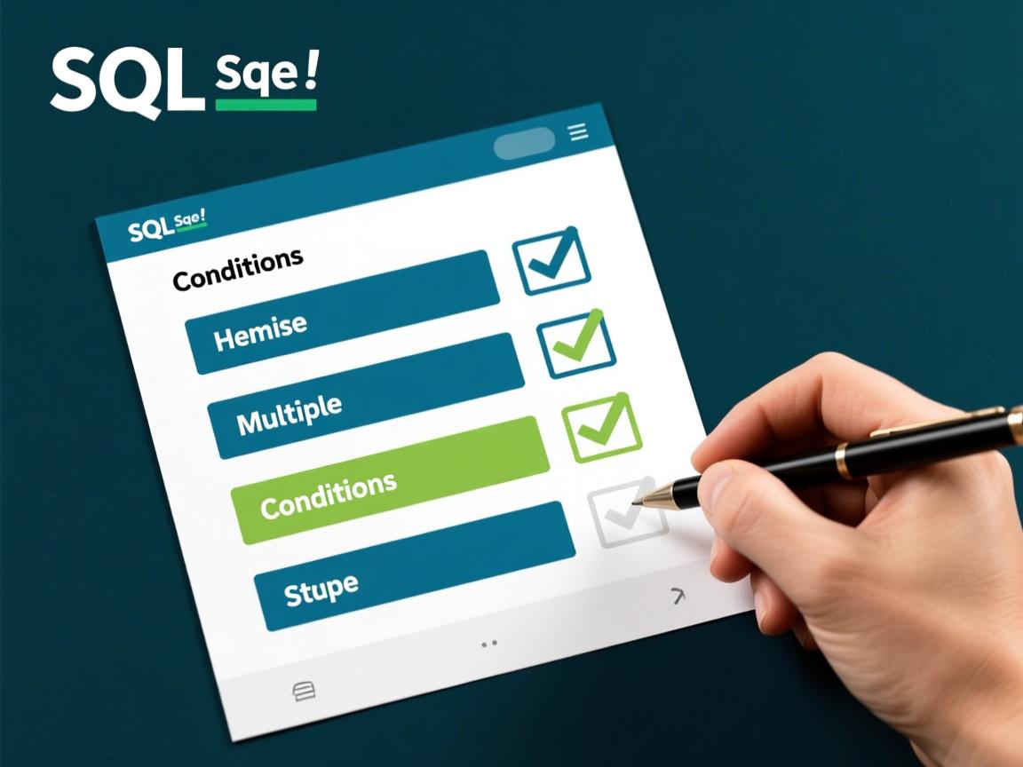 SQL如何同时筛选多个条件?  第2张 SQL如何同时筛选多个条件?  第2张