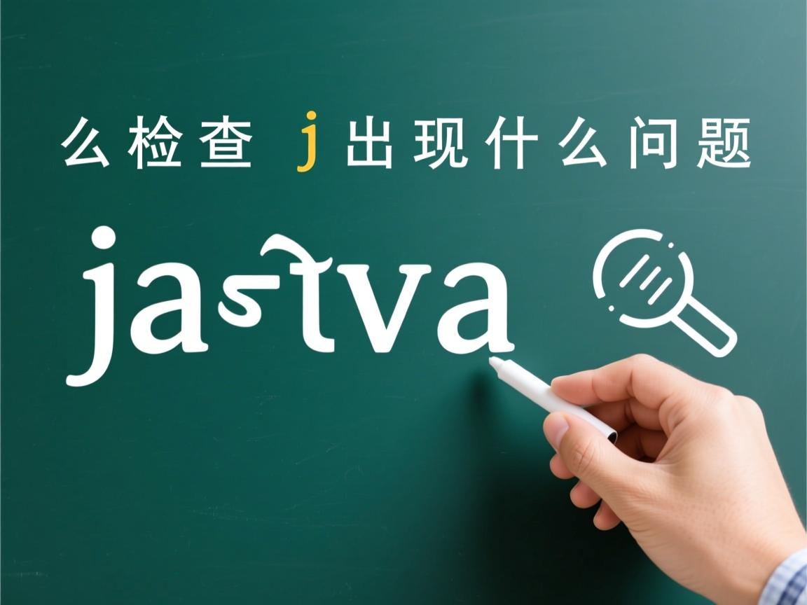 怎么检查java出现什么问题  第3张 怎么检查java出现什么问题  第3张