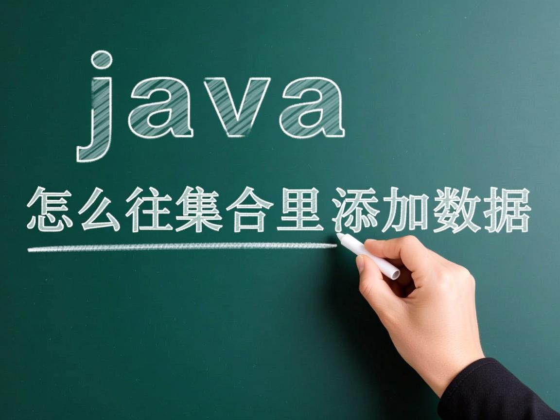 java怎么往集合里添加数据  第1张 java怎么往集合里添加数据  第1张