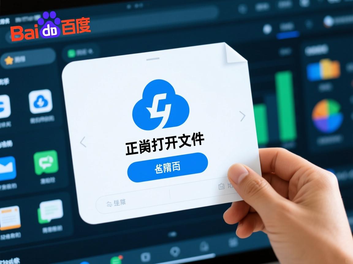 百度网盘无法打开文件？  第3张