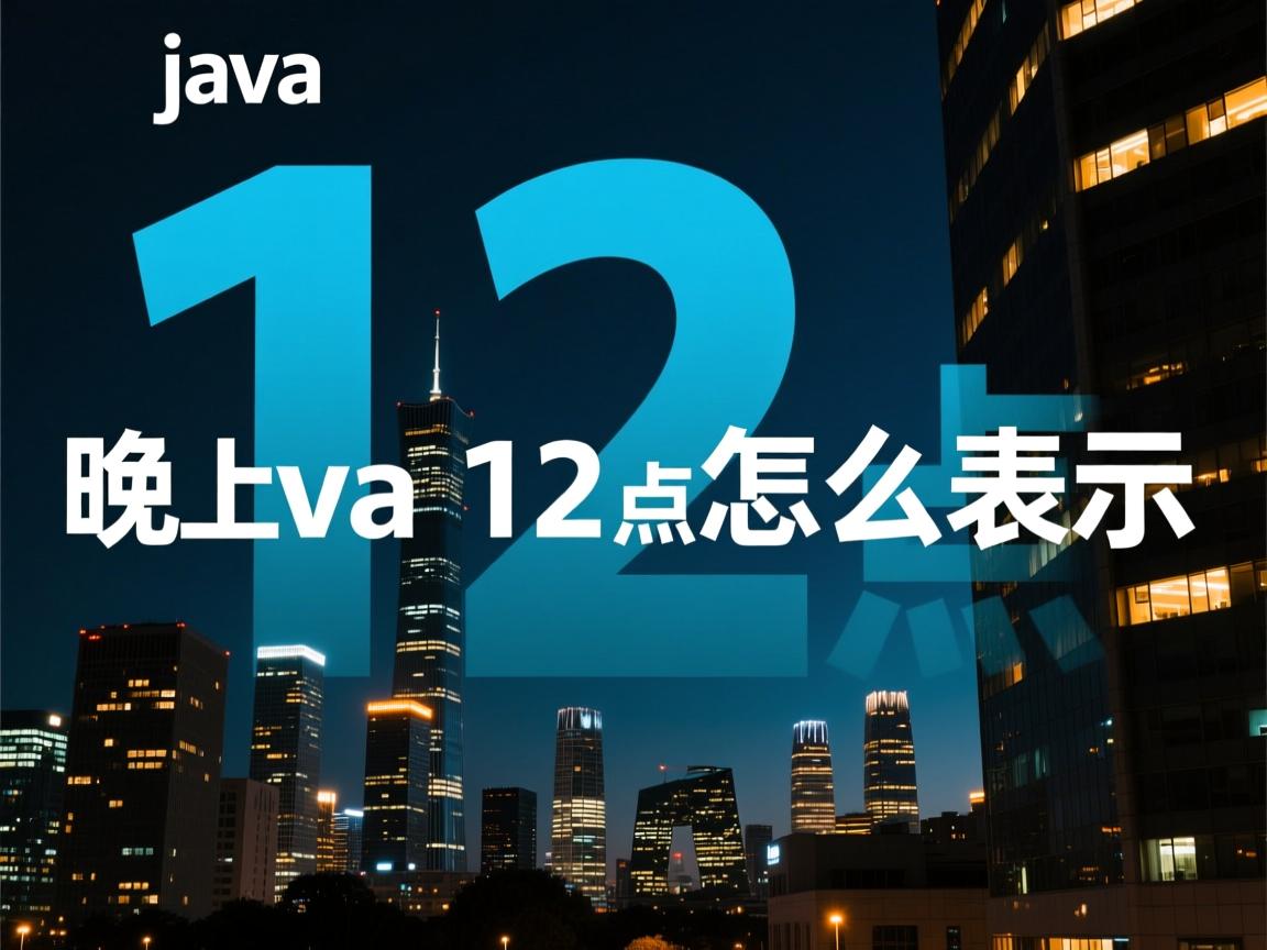 java晚上12点怎么表示  第1张 java晚上12点怎么表示  第1张