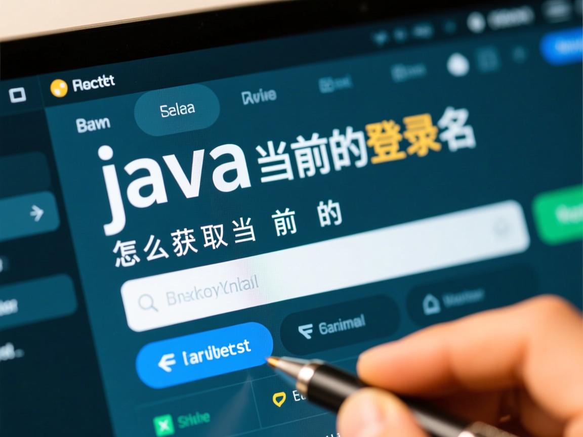 java怎么获取当前的登录名  第2张 java怎么获取当前的登录名  第2张