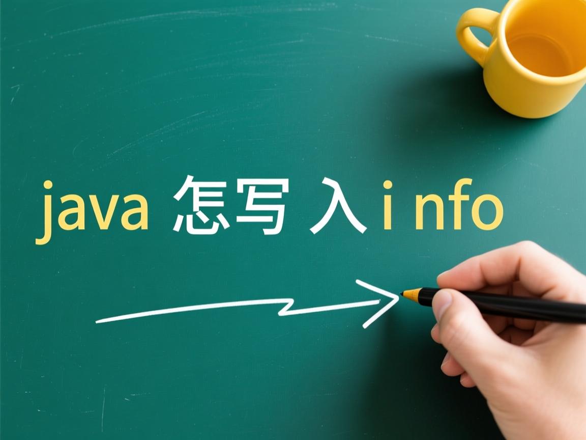 java怎么写入info  第2张 java怎么写入info  第2张