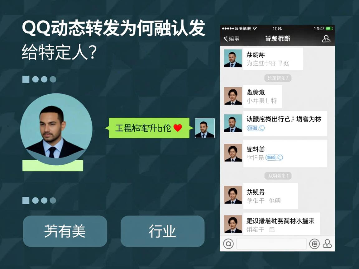 QQ动态转发为何默认发给特定人?  第3张 QQ动态转发为何默认发给特定人?  第3张
