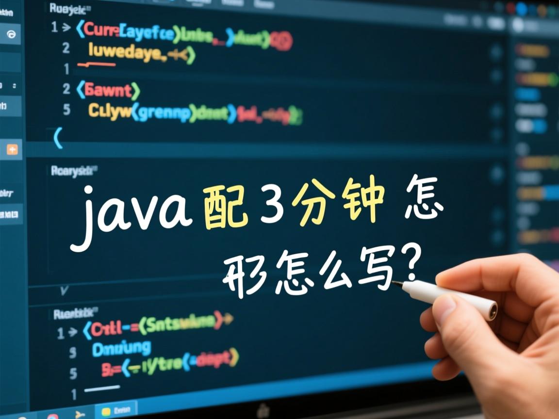 java配置3分钟怎么写  第2张