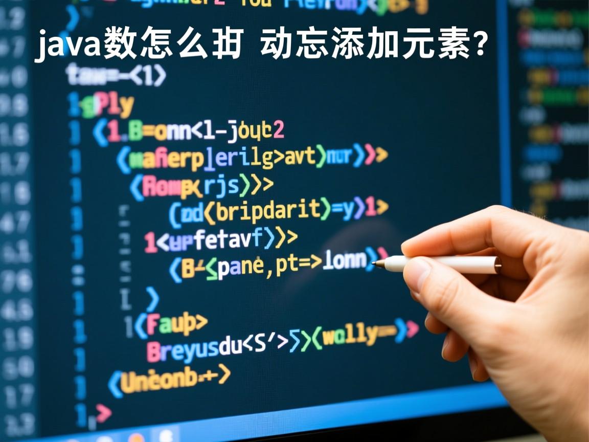 java数组怎么动态添加元素  第3张 java数组怎么动态添加元素  第3张