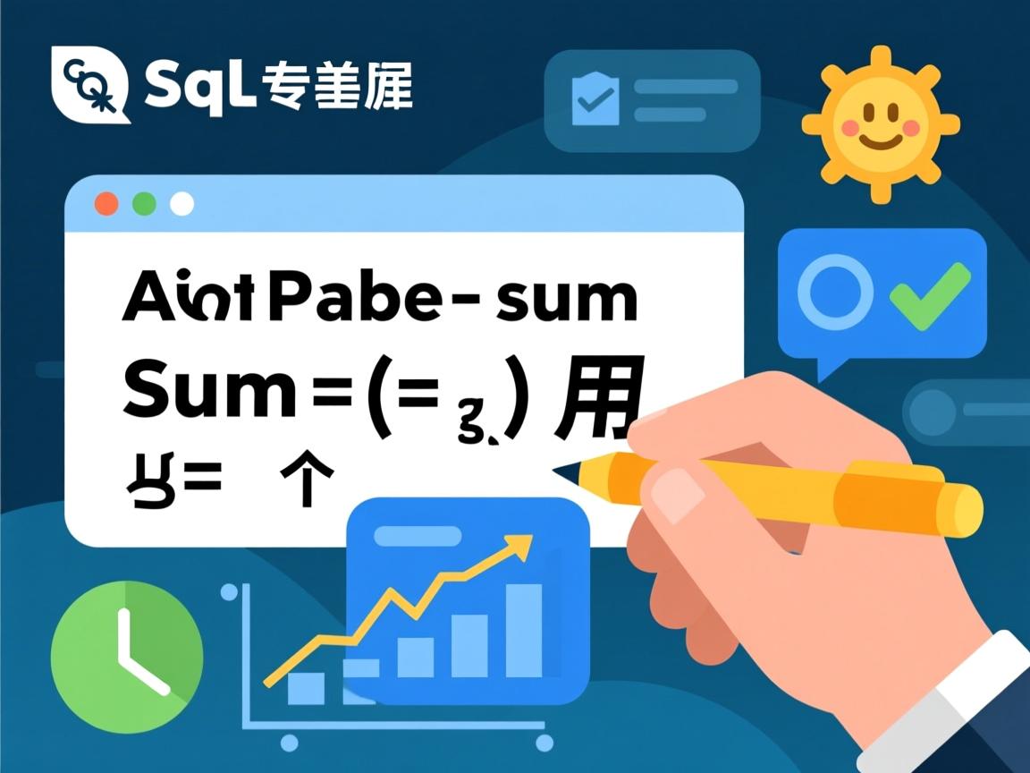 sql数据库sum函数怎么用  第1张 sql数据库sum函数怎么用  第1张