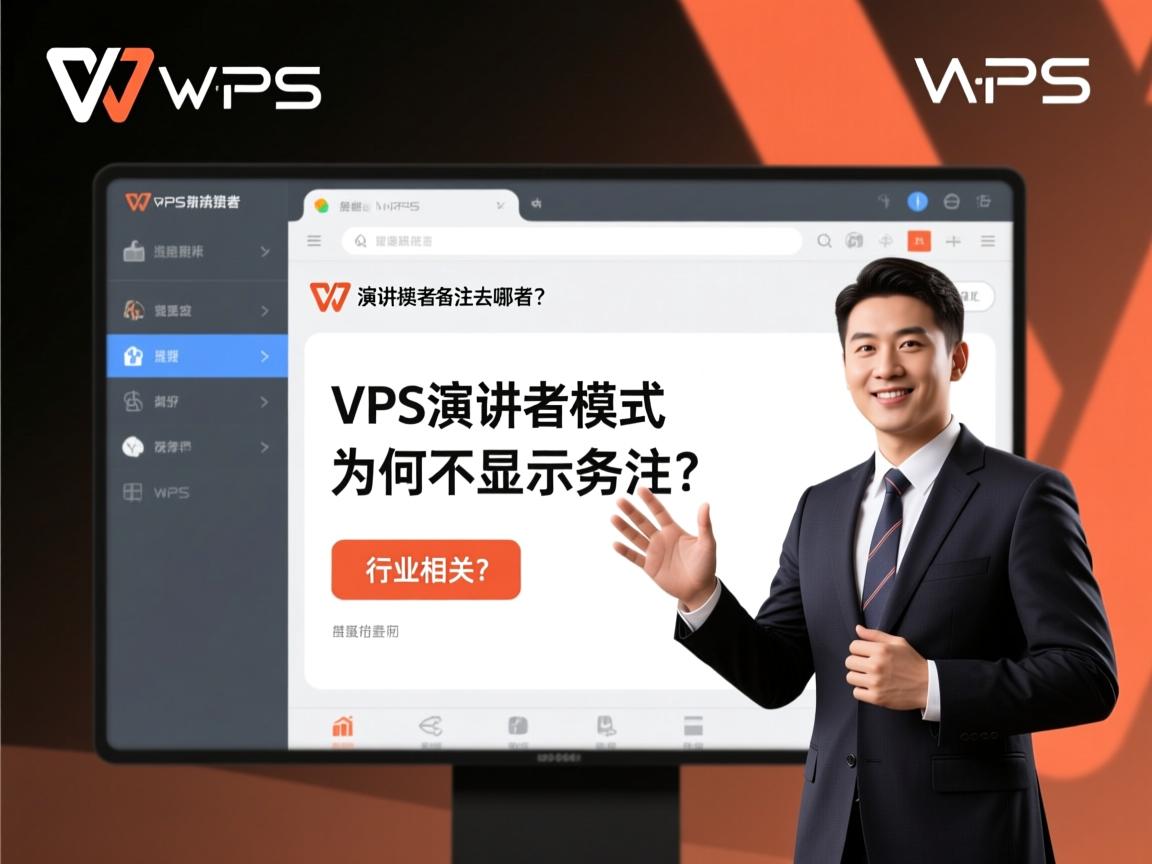 WPS演讲者模式备注去哪了？，WPS演讲者模式为何不显示备注？  第1张