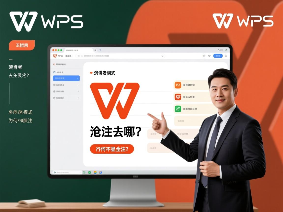 WPS演讲者模式备注去哪了？，WPS演讲者模式为何不显示备注？  第2张