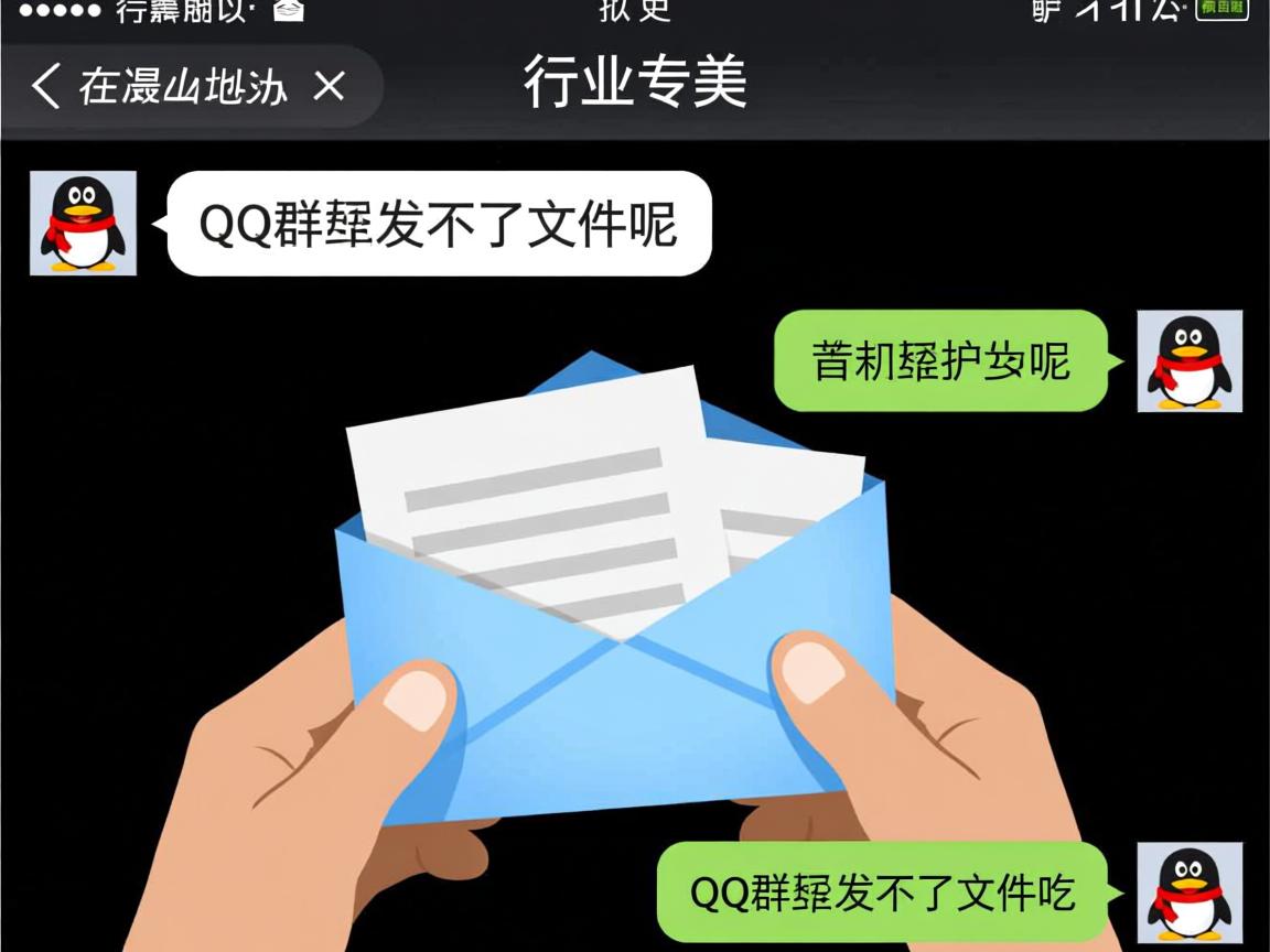 为什么在qq群里发不了文件呢  第2张 为什么在qq群里发不了文件呢  第2张