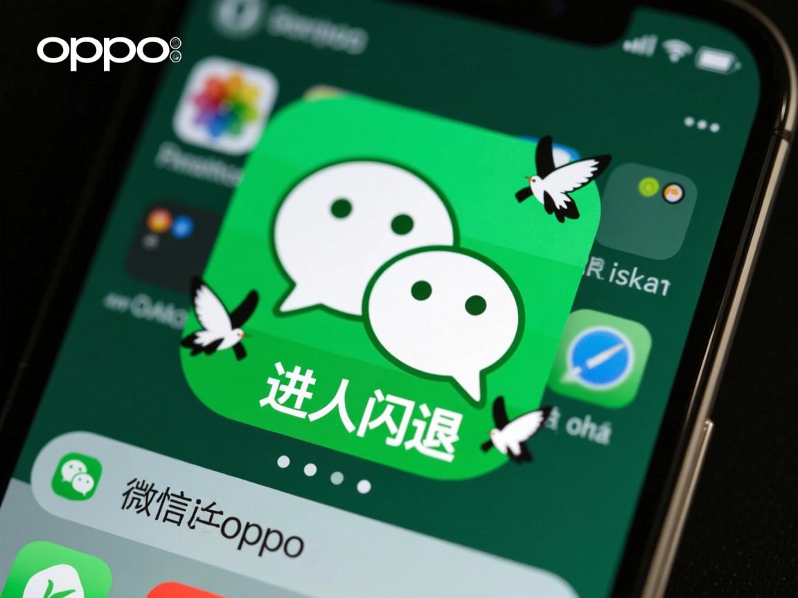 为什么微信点进去会闪退oppo  第1张 为什么微信点进去会闪退oppo  第1张