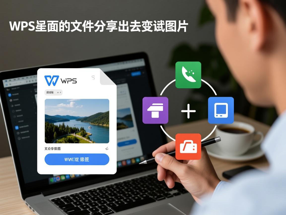 为什么wps里面的文件分享出去变成图片  第2张