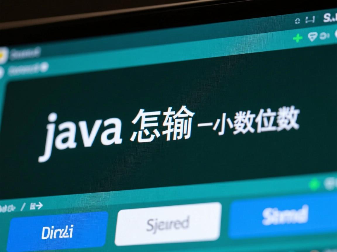 java怎么输出一位小数位数 第2张 java怎么输出一位小数位数 第2张