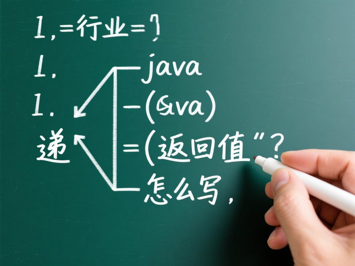 java递归返回值怎么写  第2张 java递归返回值怎么写  第2张