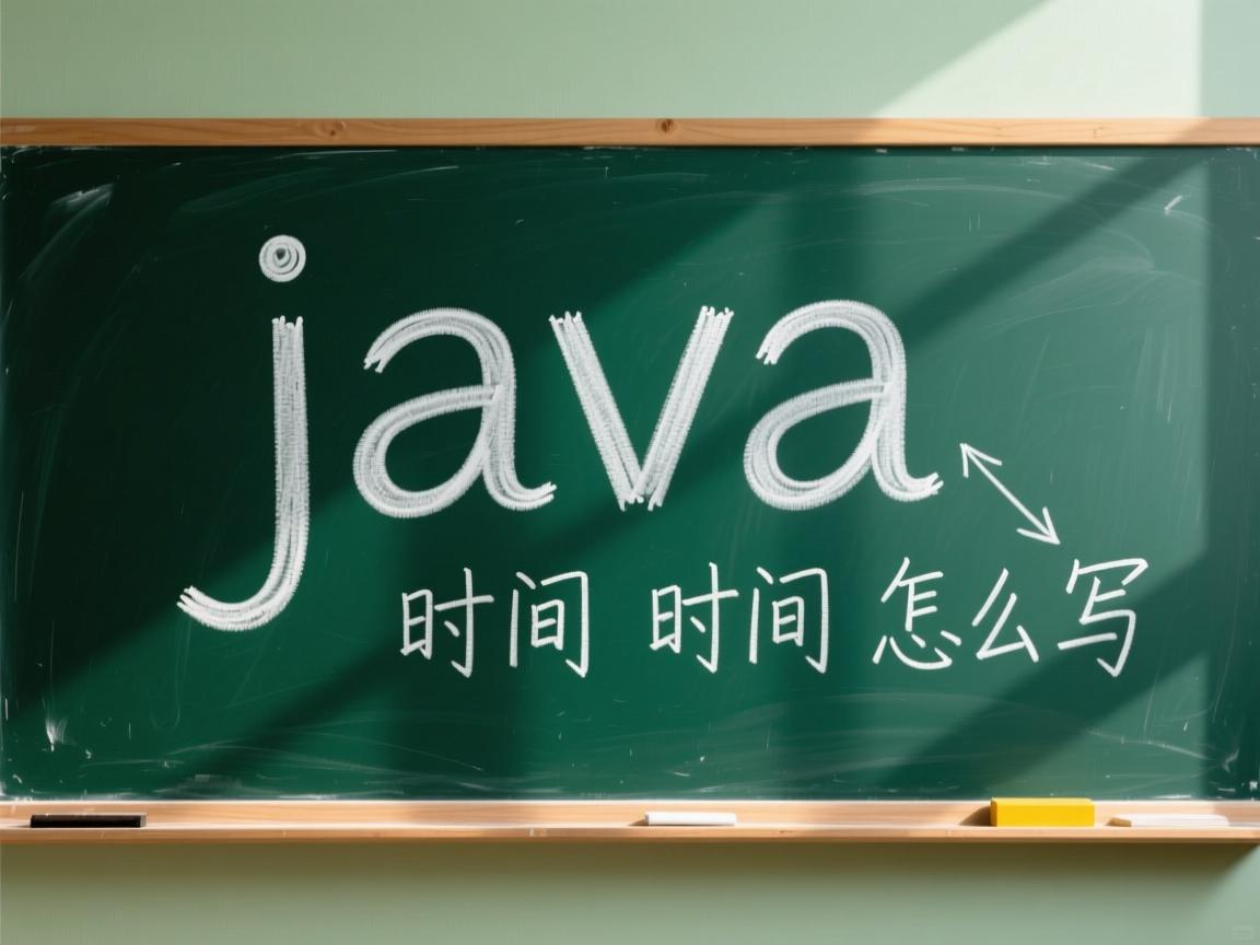 java的时间怎么写
