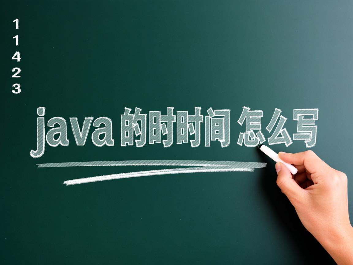 java的时间怎么写  第3张
