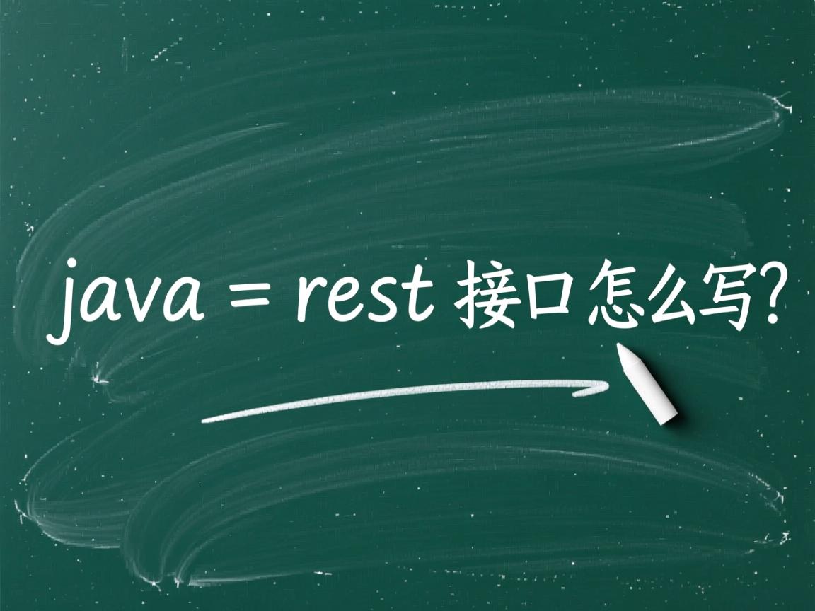 java rest接口怎么写  第3张 java rest接口怎么写  第3张