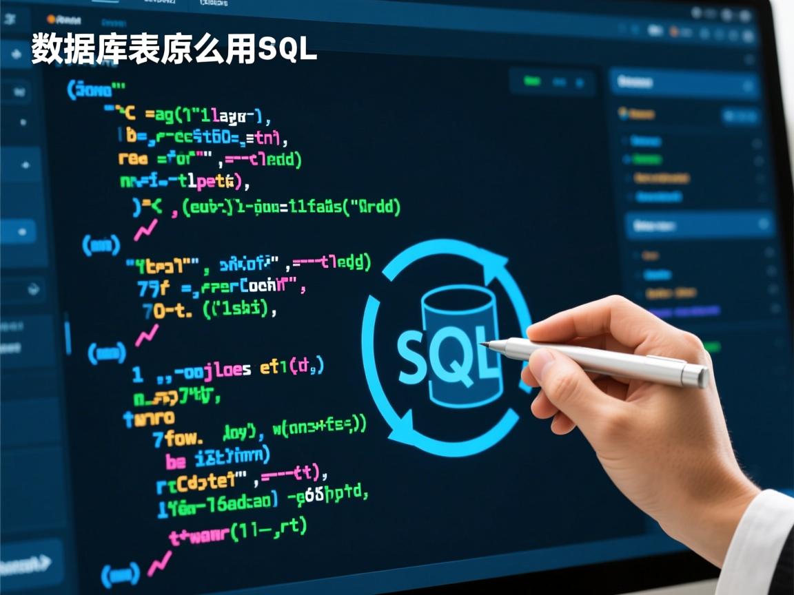 sql数据库表怎么用代码  第3张