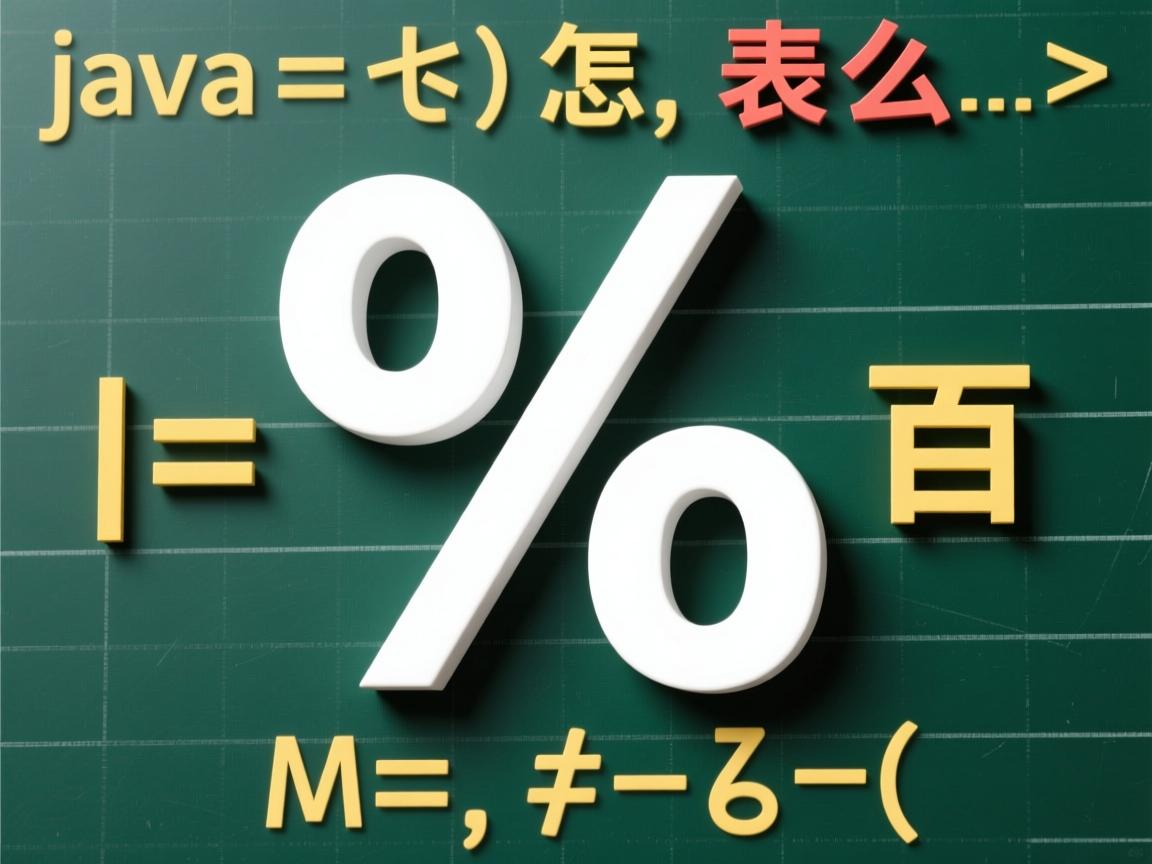 java怎么表示百分号  第1张 java怎么表示百分号  第1张