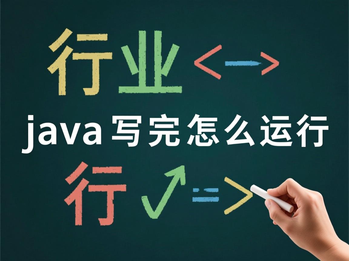 java写完怎么运行  第3张 java写完怎么运行  第3张
