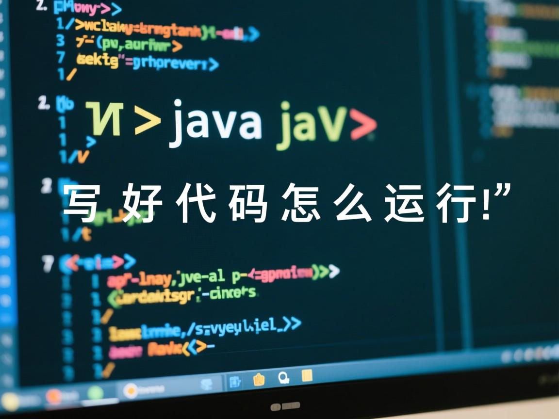 java写好代码怎么运行 第2张 java写好代码怎么运行 第2张