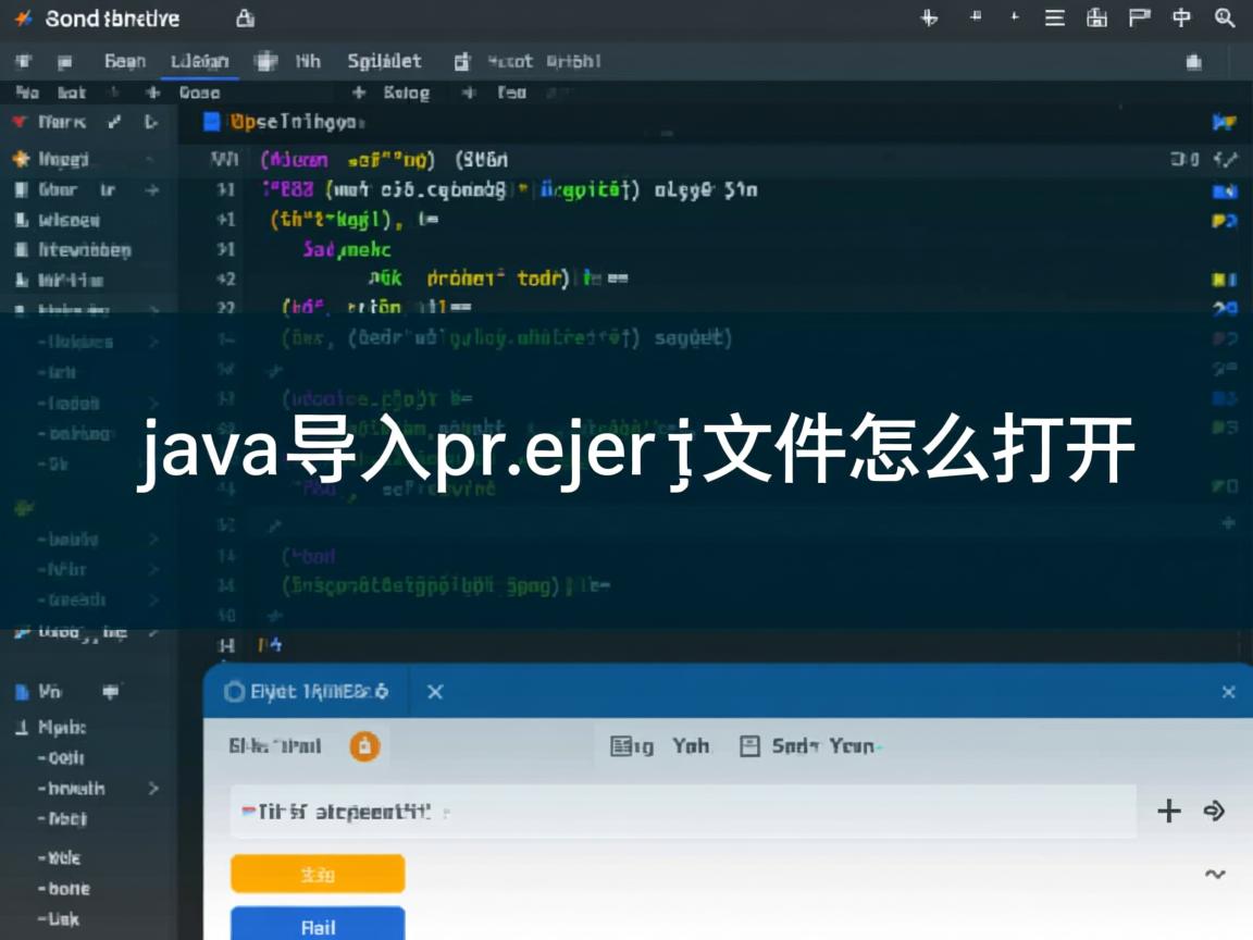 java导入project文件怎么打开  第1张