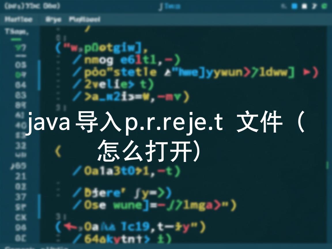 java导入project文件怎么打开  第3张