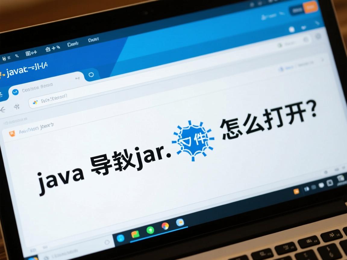 java导出jar文件怎么打开  第1张