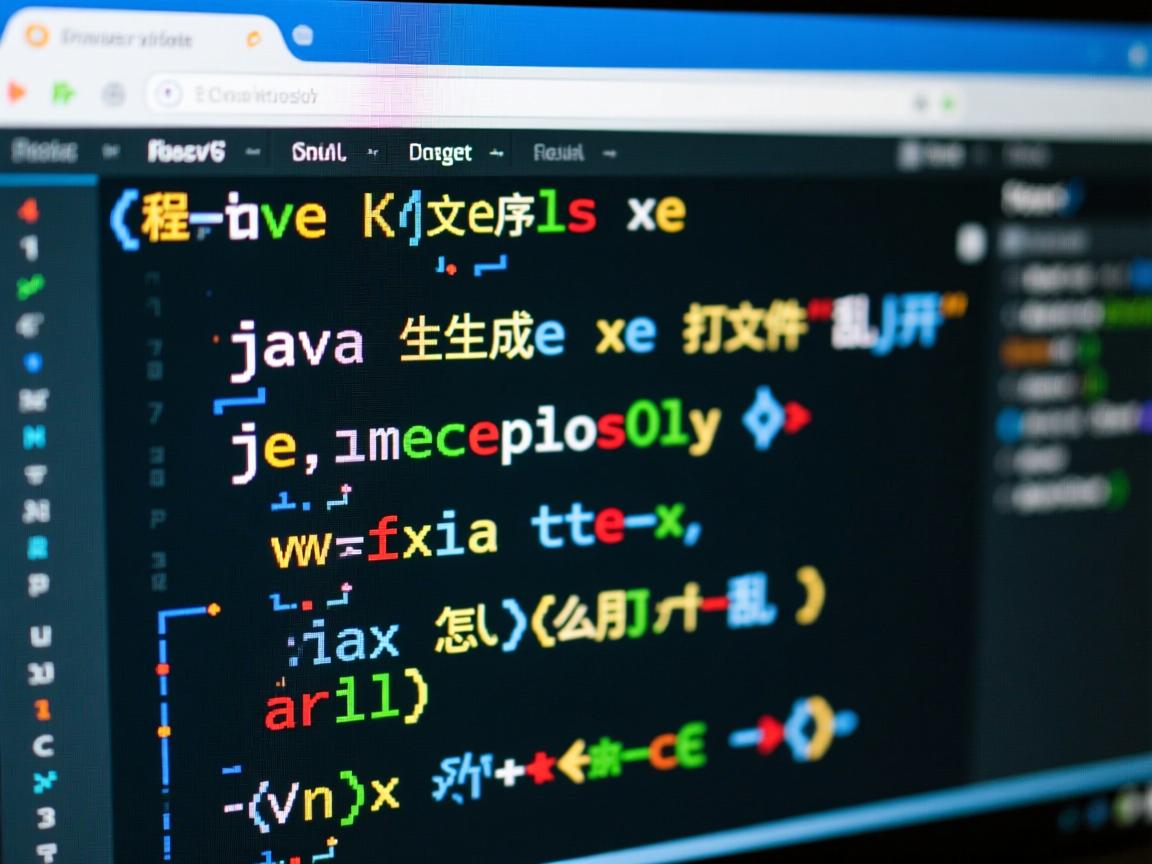 java程序生成exe文件怎么打开乱码  第2张