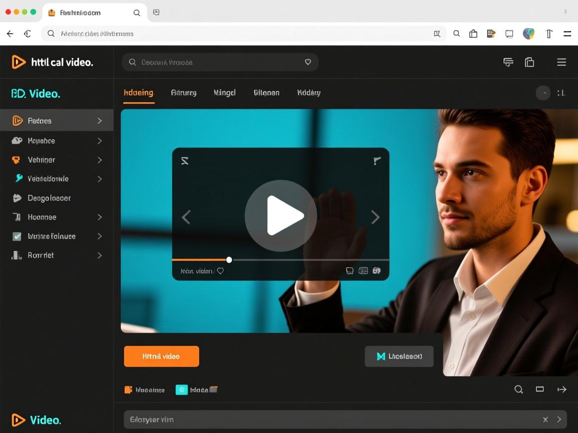 html如何添加本地视频