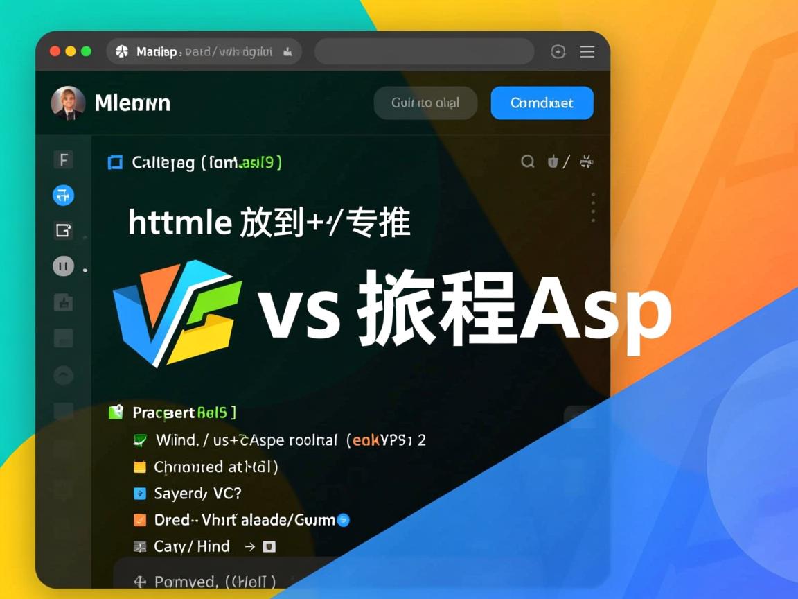 如何把html放到vs中携程asp  第1张