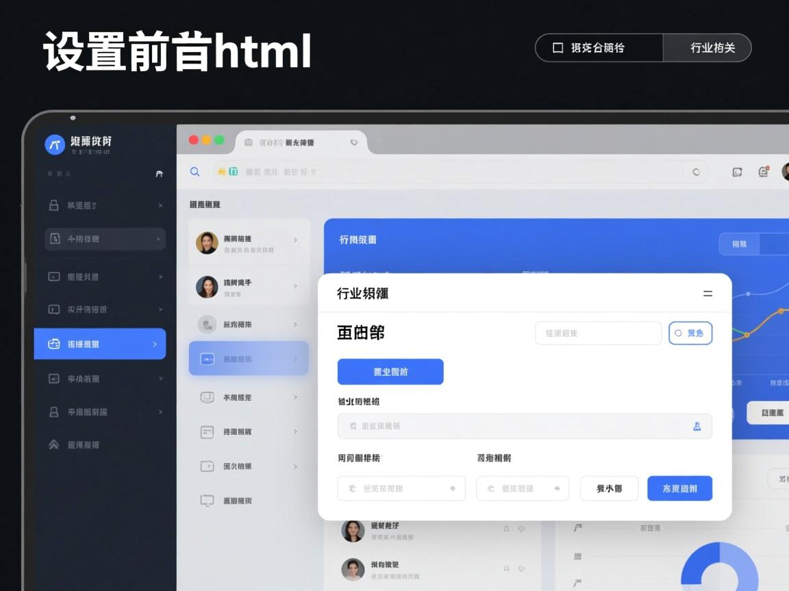 后台如何设置前台html  第3张