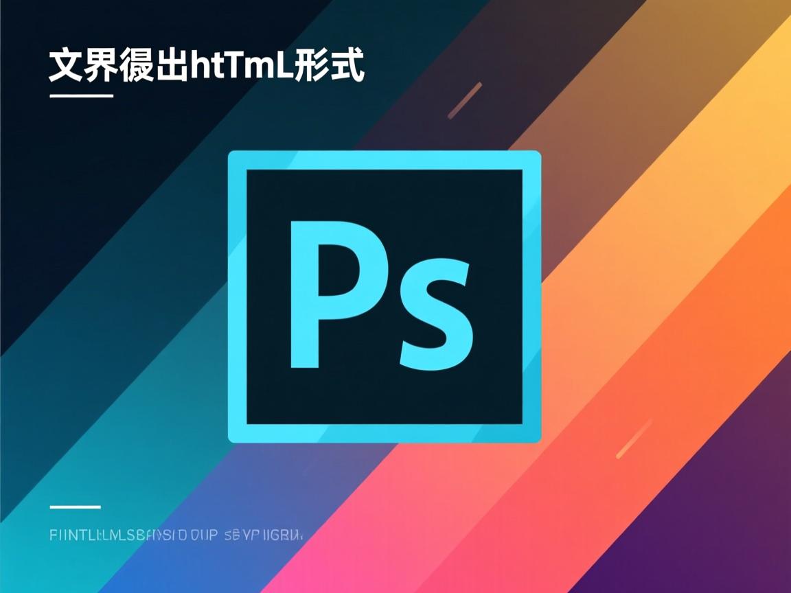 ps如何导出html格式  第1张 ps如何导出html格式  第1张