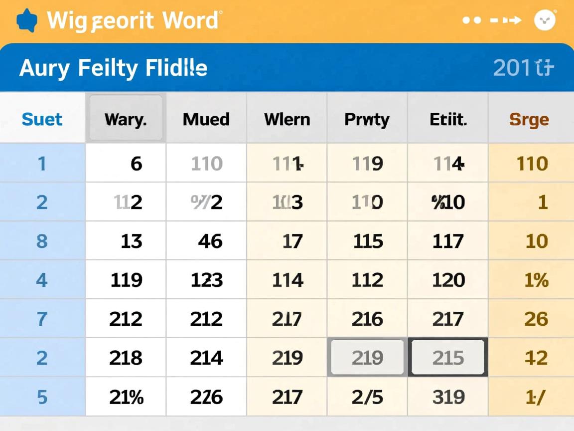 为什么做的word表格数字会往后去  第2张 为什么做的word表格数字会往后去  第2张
