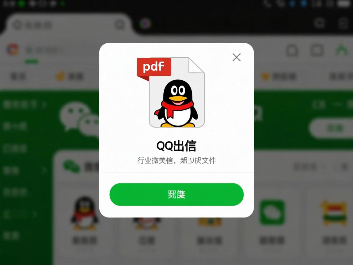 微信打开pdf文件为什么会弹出qq  第1张 微信打开pdf文件为什么会弹出qq  第1张
