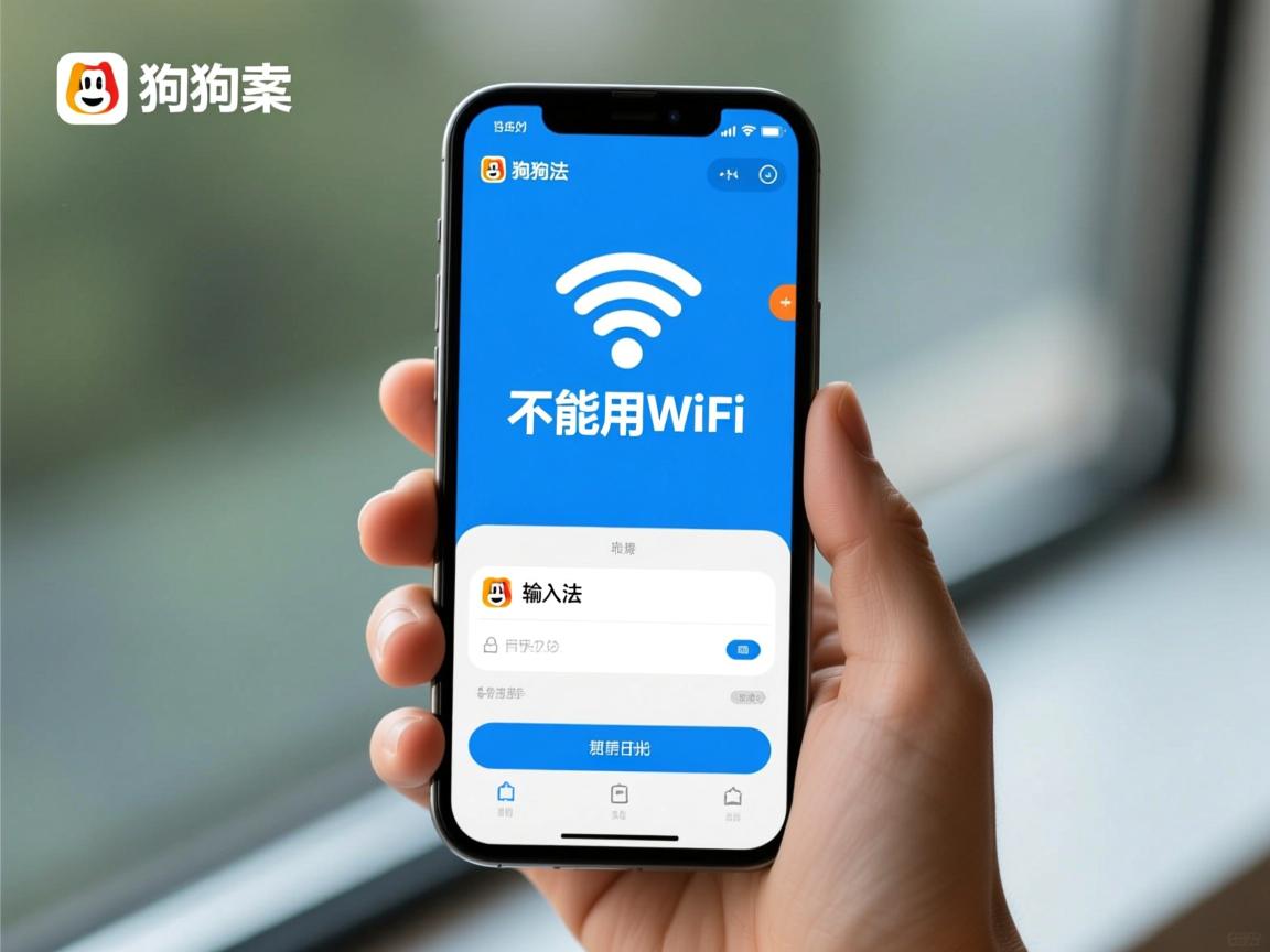 手机搜狗输入法为什么不能用WiFi  第3张 手机搜狗输入法为什么不能用WiFi  第3张